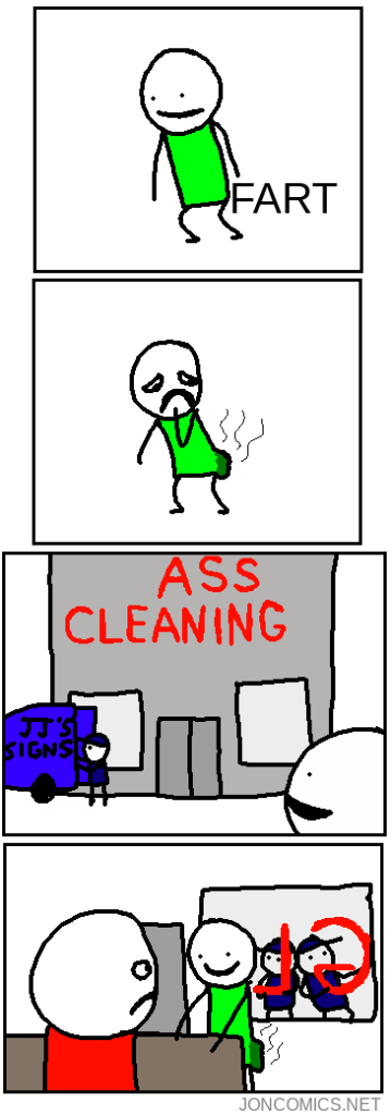 Ass Cleaning Joncomics